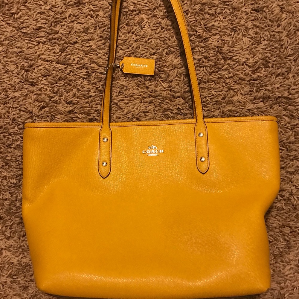 Coach bag with matching large Coach wallet